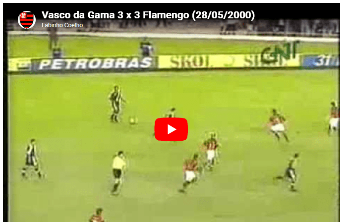 Jogos eternos #402: Flamengo 3×3 Vasco&nbsp;2000