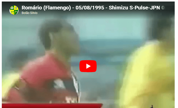 Jogos eternos #414: Flamengo 5×0 Shimizu S-Pulse&nbsp;1995