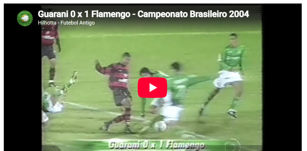 Jogos eternos #421: Guarani 0x1 Flamengo&nbsp;2004