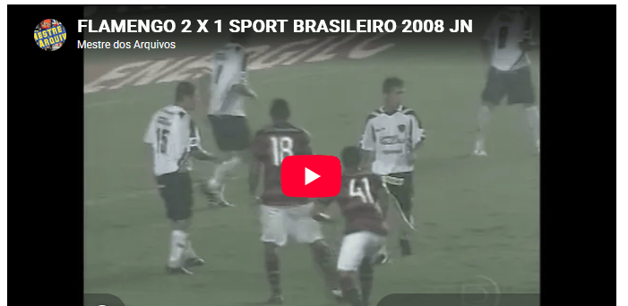 Jogos eternos #443: Flamengo 2×1 Sport&nbsp;2008