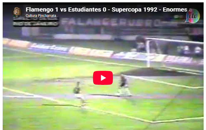 Jogos eternos #449: Flamengo 1×0 Estudiantes&nbsp;1992